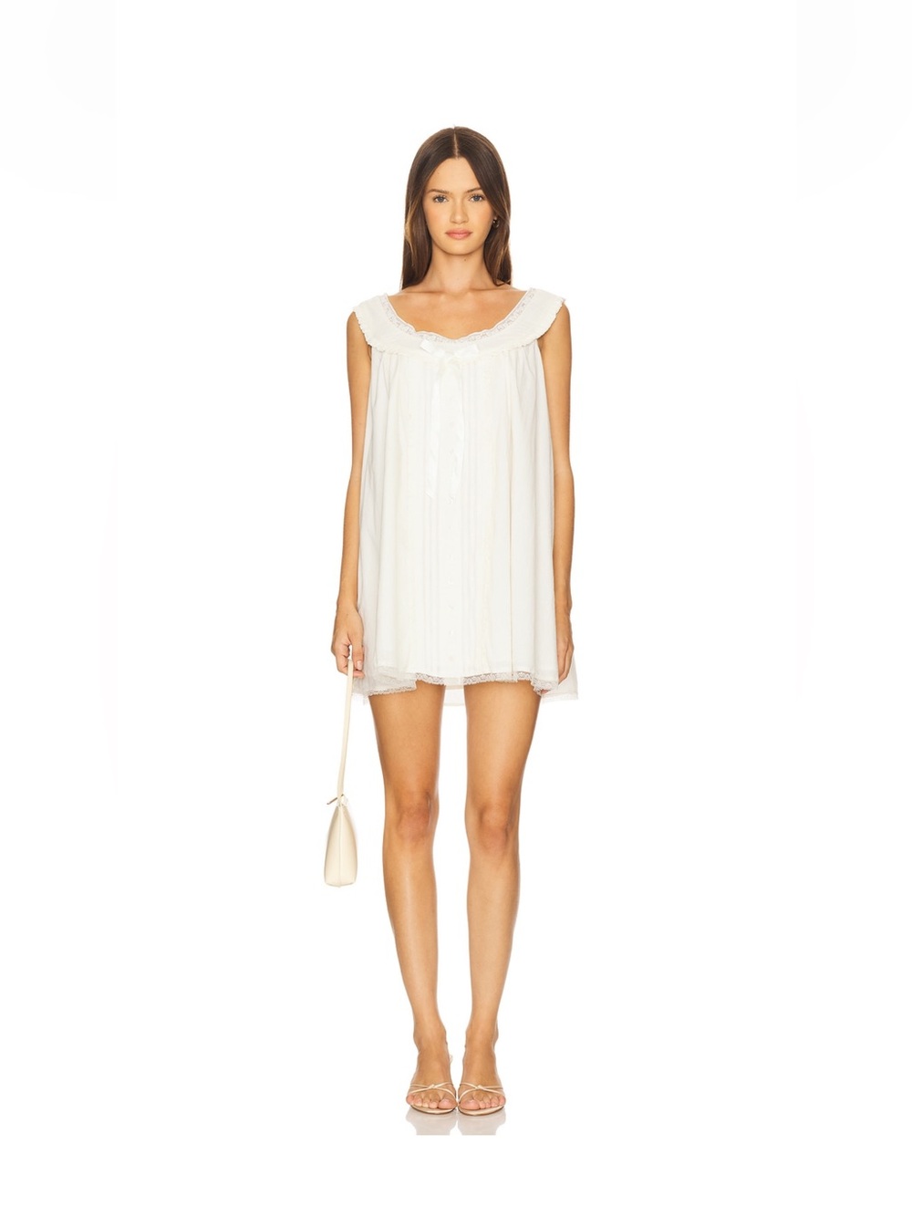 For love and lemons - Lace-Trim Mini Dress - Picture 3 of 3